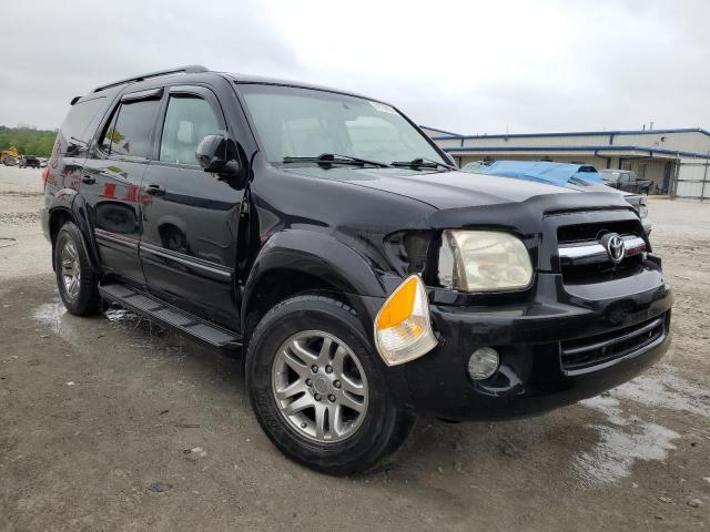 5TDBT48A65S245510 - 2005 TOYOTA SEQUOIA LIMITED BLACK photo 4