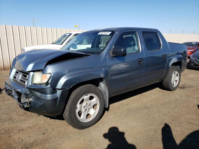 2HJYK16207H501676 - 2007 HONDA RIDGELINE RT BLUE photo 1