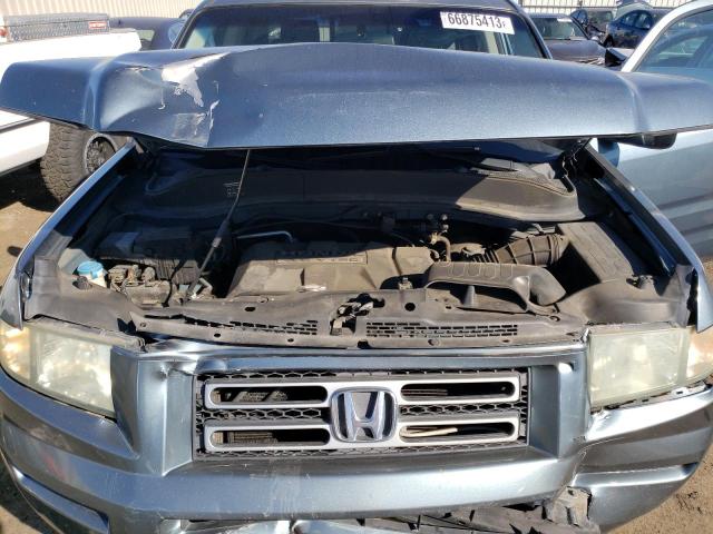 2HJYK16207H501676 - 2007 HONDA RIDGELINE RT BLUE photo 11