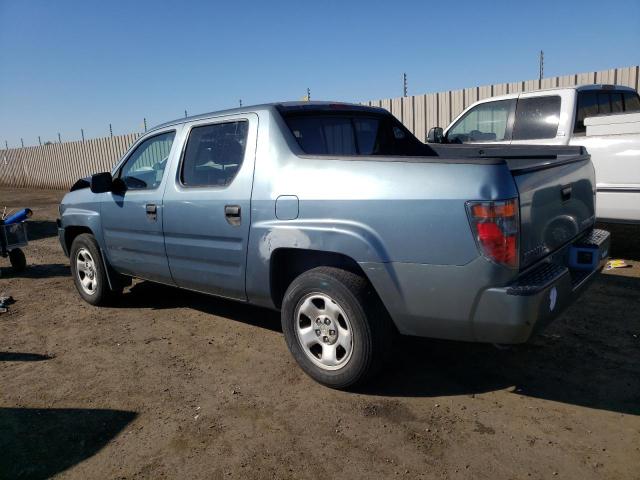 2HJYK16207H501676 - 2007 HONDA RIDGELINE RT BLUE photo 2