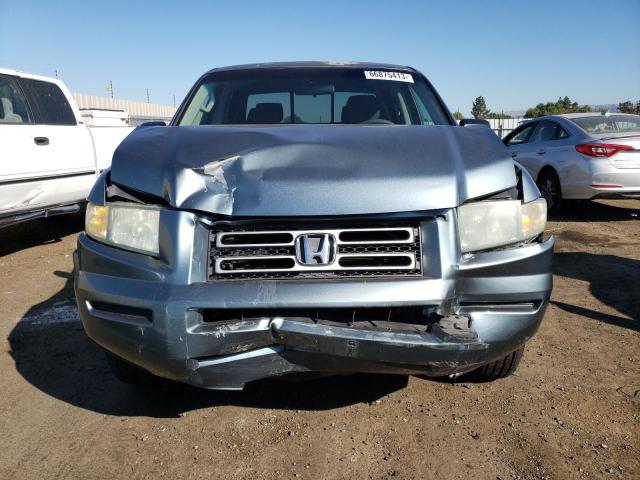 2HJYK16207H501676 - 2007 HONDA RIDGELINE RT BLUE photo 5