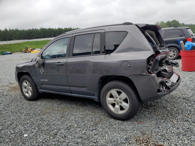 1C4NJCBB0HD102678 - 2017 JEEP COMPASS SPORT GRAY photo 2