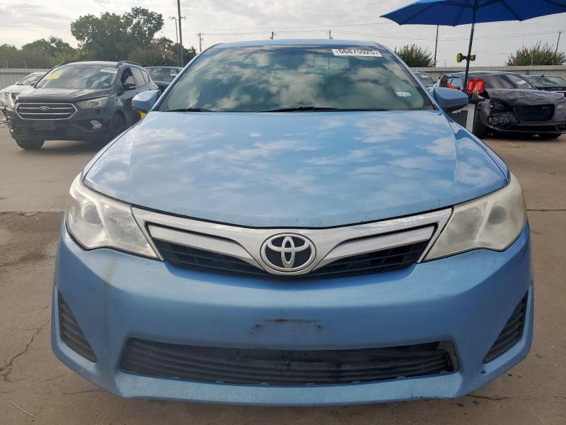 4T4BF1FK7DR321216 - 2013 TOYOTA CAMRY L BLUE photo 5