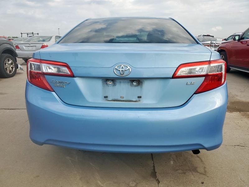 4T4BF1FK7DR321216 - 2013 TOYOTA CAMRY L BLUE photo 6