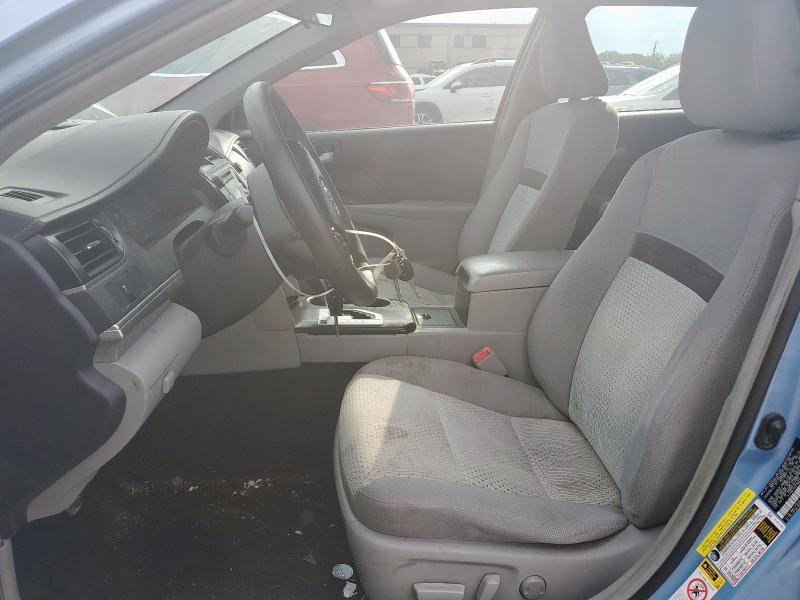 4T4BF1FK7DR321216 - 2013 TOYOTA CAMRY L BLUE photo 7