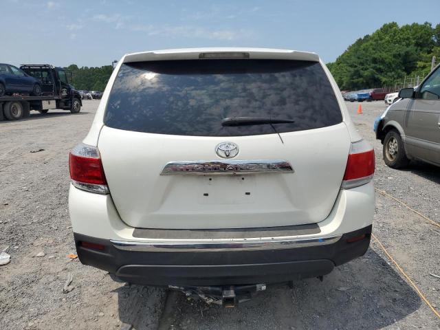5TDZA3EH6DS042339 - 2013 TOYOTA HIGHLANDER BASE 白色 照片 6