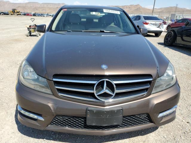 WDDGF4HB8EA902509 - 2014 MERCEDES-BENZ C 250 BROWN photo 5