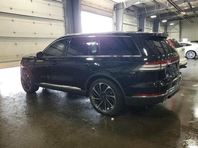 5LM5J7XC7MGL10177 - 2021 LINCOLN AVIATOR RESERVE Czarny zdjęcie 2