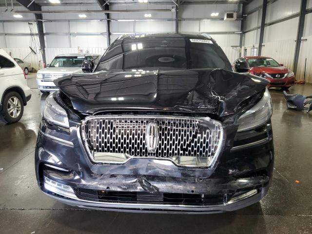 5LM5J7XC7MGL10177 - 2021 LINCOLN AVIATOR RESERVE Czarny zdjęcie 5