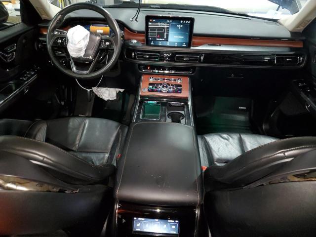 5LM5J7XC7MGL10177 - 2021 LINCOLN AVIATOR RESERVE Czarny zdjęcie 8