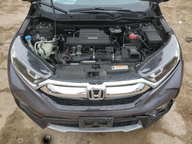 2HKRW1H55KH507171 - 2019 HONDA CR-V EX ნაცრისფერი ფოტო 11