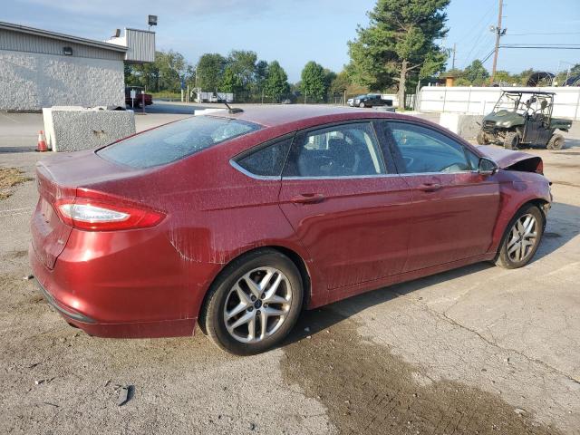 3FA6P0H74DR190792 - 2013 FORD FUSION SE BURGUNDY photo 3