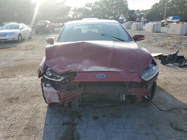 3FA6P0H74DR190792 - 2013 FORD FUSION SE BURGUNDY photo 5