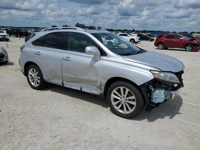 2T2ZK1BA8BC046287 - 2011 LEXUS RX 350 SILVER photo 4