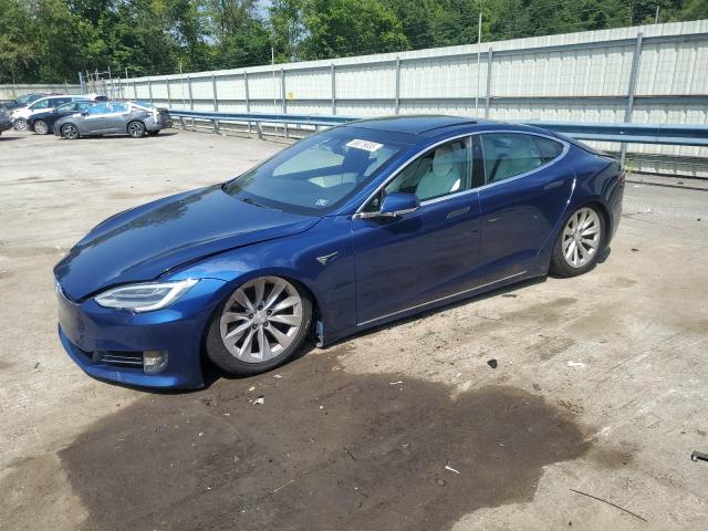 5YJSA1E2XHF228901 - 2017 TESLA MODEL S Mavi foto 1