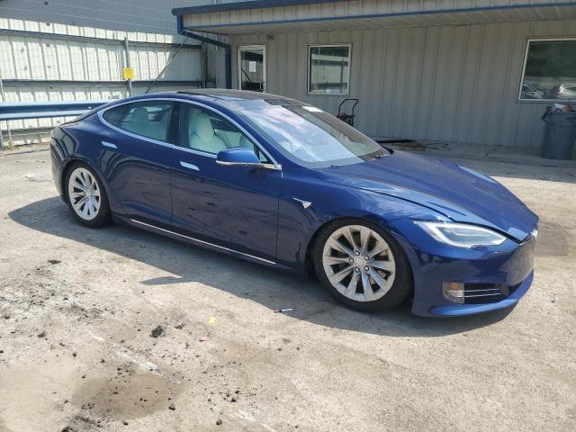 5YJSA1E2XHF228901 - 2017 TESLA MODEL S Mavi foto 4