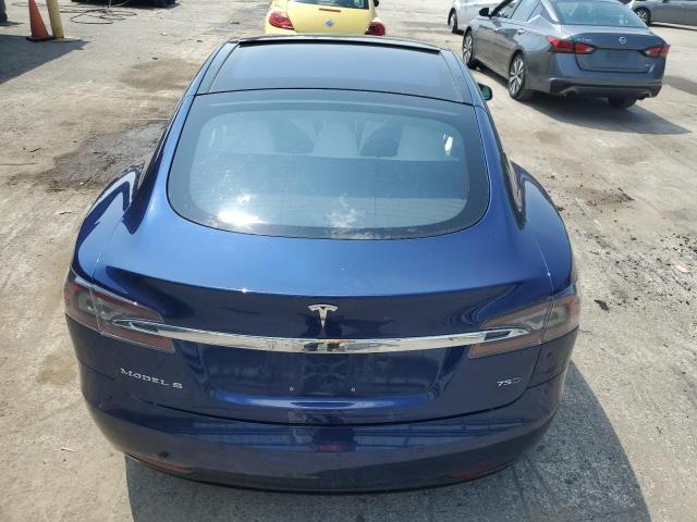 5YJSA1E2XHF228901 - 2017 TESLA MODEL S Mavi foto 6