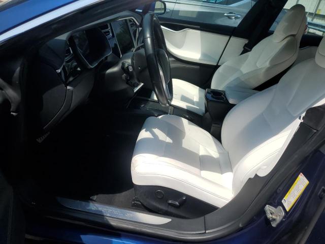 5YJSA1E2XHF228901 - 2017 TESLA MODEL S Mavi foto 7