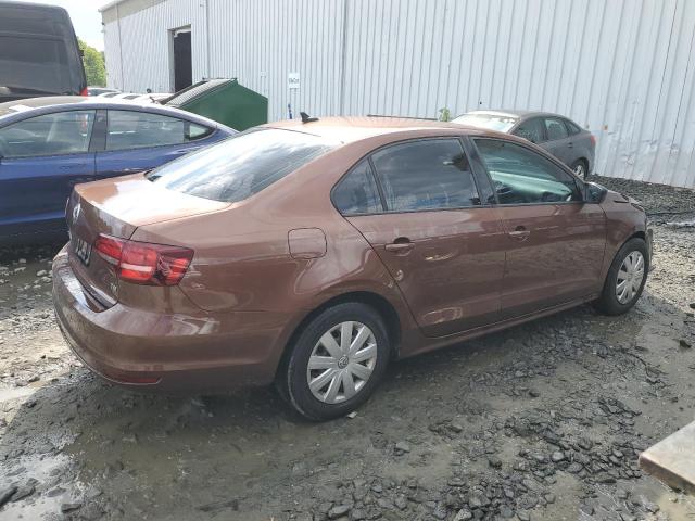 3VW267AJ1GM410592 - 2016 VOLKSWAGEN JETTA S BROWN photo 3