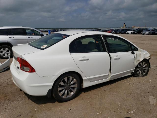 1HGFA16979L019581 - 2009 HONDA CIVIC EXL 白色 照片 3