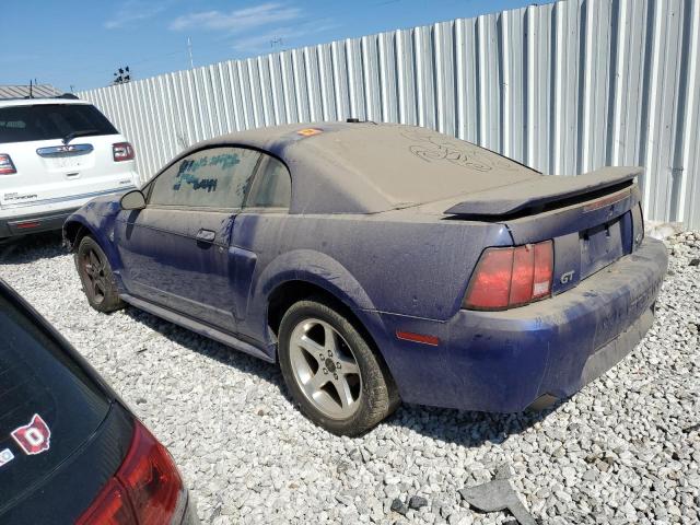 1FAFP42X84F175645 - 2004 FORD MUSTANG GT BLUE photo 2