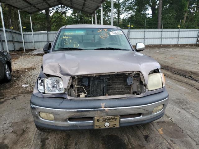 5TBRT34161S156442 - 2001 TOYOTA TUNDRA ACCESS CAB ნაცრისფერი ფოტო 5