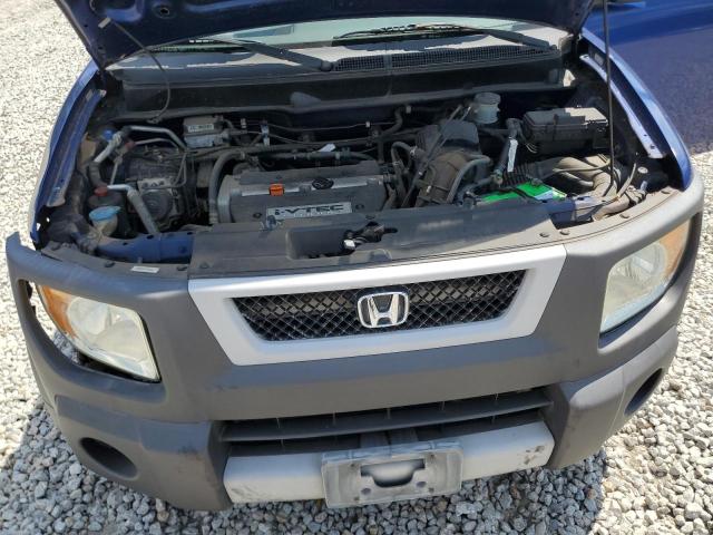 5J6YH18685L006316 - 2005 HONDA ELEMENT EX ლურჯი ფოტო 12