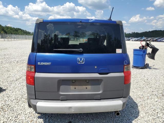 5J6YH18685L006316 - 2005 HONDA ELEMENT EX ლურჯი ფოტო 6