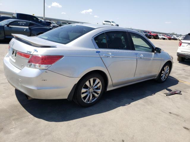 1HGCP3F87CA005638 - 2012 HONDA ACCORD EXL SILVER photo 3