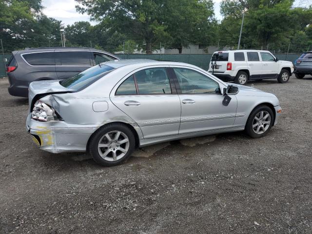 WDBRF92H67F921321 - 2007 MERCEDES-BENZ C 280 4MATIC SILVER photo 3