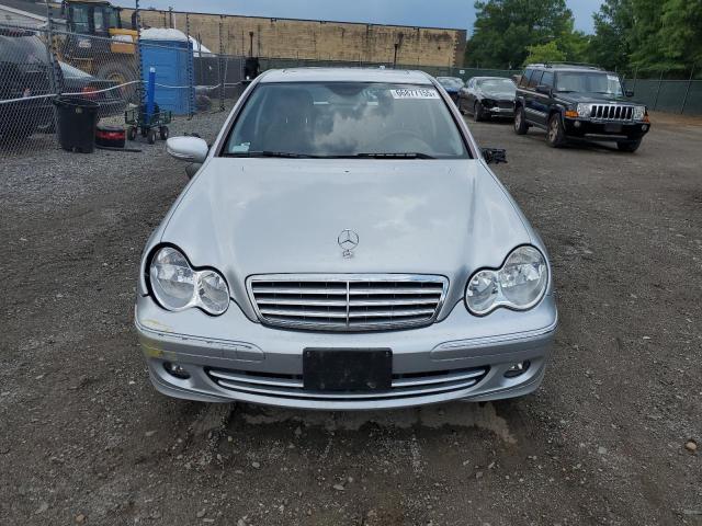 WDBRF92H67F921321 - 2007 MERCEDES-BENZ C 280 4MATIC SILVER photo 5