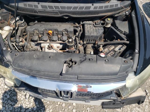 19XFA1F64BE001994 - 2011 HONDA CIVIC LX-S Սև լուսանկար 11