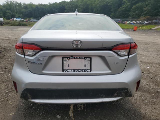 JTDEPRAE9LJ094944 - 2020 TOYOTA COROLLA LE 银色 照片 6