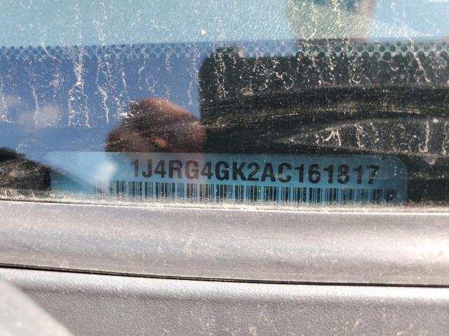 1J4RG4GK2AC161817 - 2010 JEEP COMMANDER SPORT შავი ფოტო 14