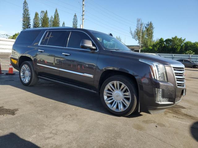 1GYS3KKJ4GR335375 - 2016 CADILLAC ESCALADE ESV PLATINUM Коричневый фото 4