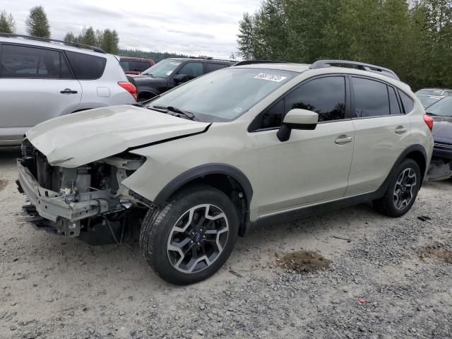 JF2GPADC9HH235175 - 2017 SUBARU CROSSTREK PREMIUM BEIGE photo 1