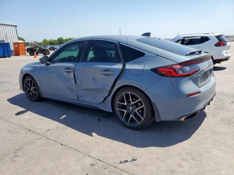 19XFL1H83NE007525 - 2022 HONDA CIVIC SPORT TOURING BLUE photo 2