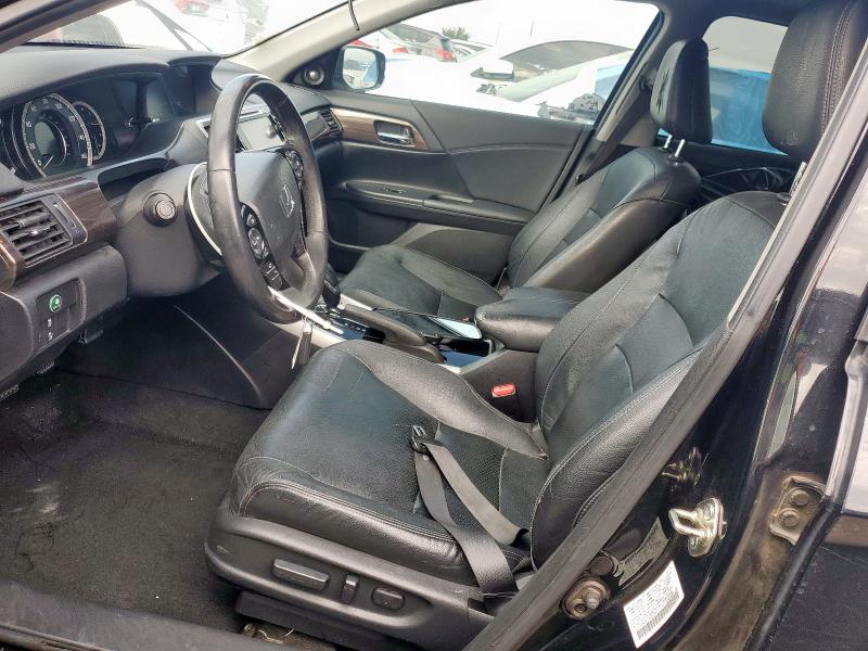 1HGCR3F02HA001881 - 2017 HONDA ACCORD EXL BLACK photo 7