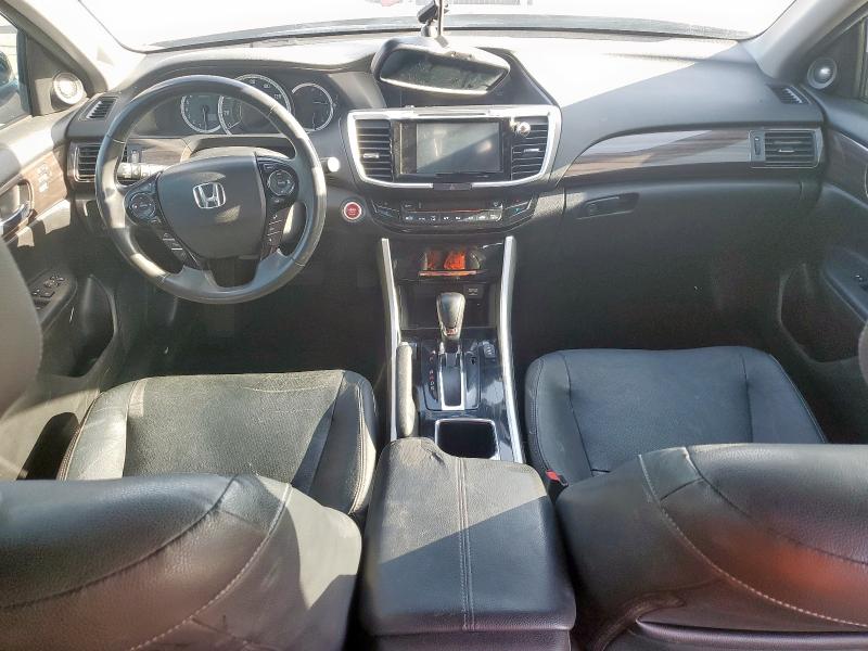 1HGCR3F02HA001881 - 2017 HONDA ACCORD EXL BLACK photo 8