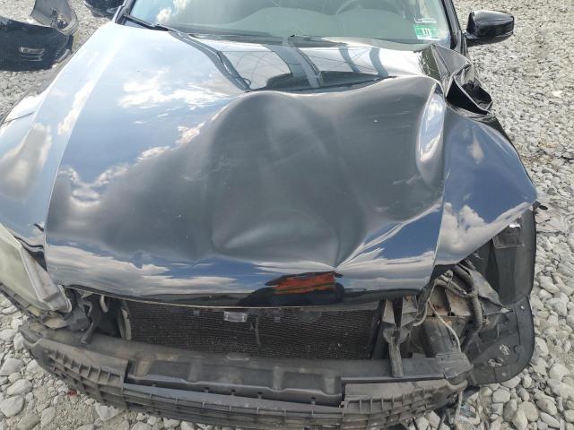 1HGCR2F70DA030734 - 2013 HONDA ACCORD EX შავი ფოტო 11