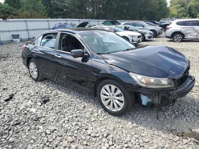 1HGCR2F70DA030734 - 2013 HONDA ACCORD EX შავი ფოტო 4