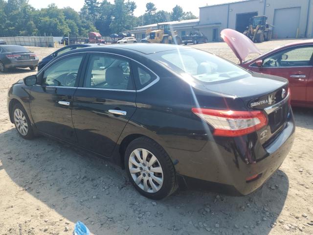 3N1AB7AP0DL653040 - 2013 NISS SENTRA S BLACK photo 2