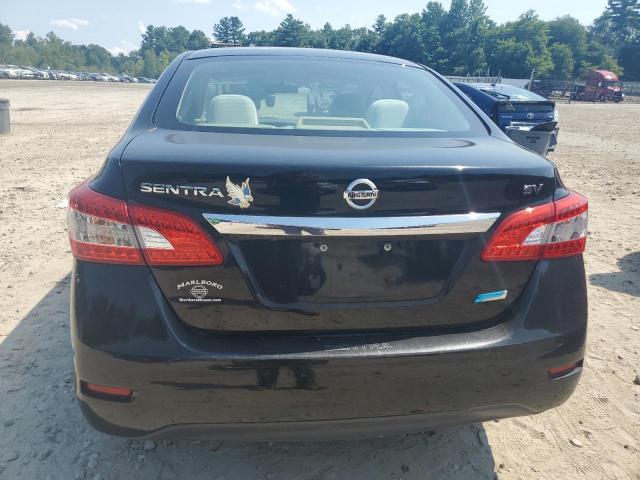 3N1AB7AP0DL653040 - 2013 NISS SENTRA S BLACK photo 6