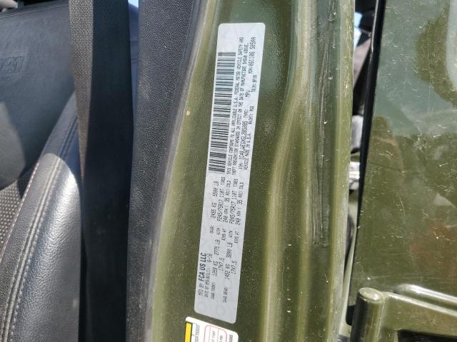 1C4BJWEGXGL285085 - 2016 JEEP WRANGLER U SAHARA GREEN photo 12