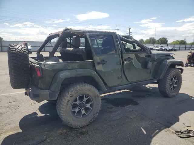 1C4BJWEGXGL285085 - 2016 JEEP WRANGLER U SAHARA GREEN photo 3