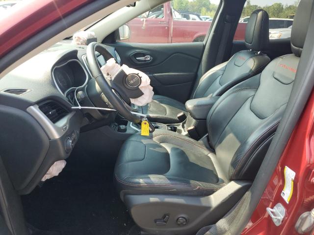 1C4PJMBS4FW587794 - 2015 JEEP CHEROKEE TRAILHAWK ბურგუნდია ფოტო 7