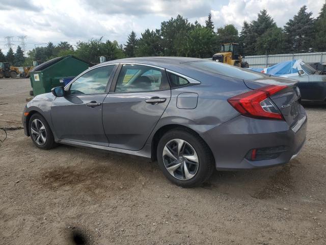 2HGFC2F63KH587352 - 2019 HONDA CIVIC LX GRAY photo 2