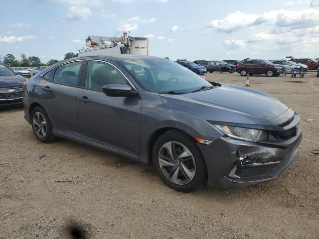 2HGFC2F63KH587352 - 2019 HONDA CIVIC LX GRAY photo 4