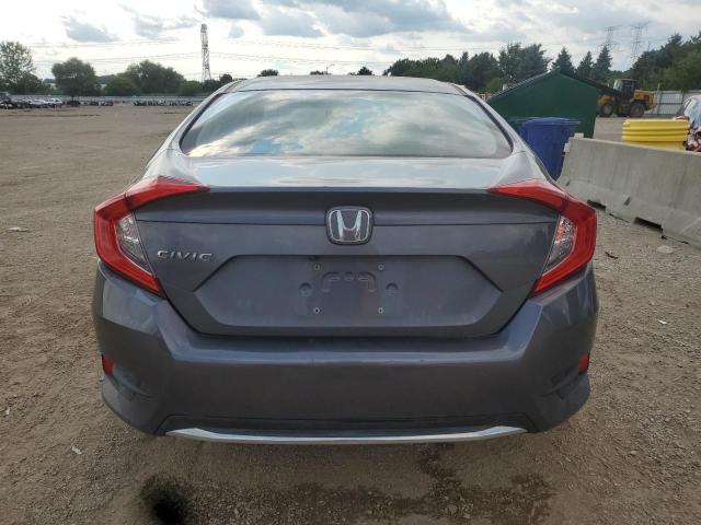 2HGFC2F63KH587352 - 2019 HONDA CIVIC LX GRAY photo 6