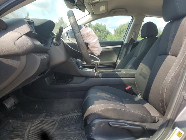 2HGFC2F63KH587352 - 2019 HONDA CIVIC LX GRAY photo 7